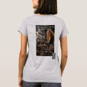 船乗りたちの絆 ネッドとスリのヴェラB号 / フェイスフル号 Tシャツ (裏面)