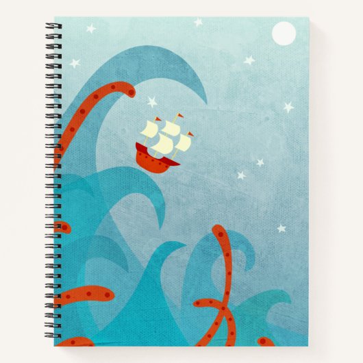 船乗りの一日 ノートブック (正面)