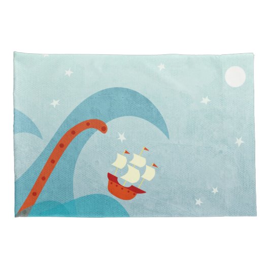 船乗りの一日 枕カバー (裏面-右)