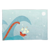 船乗りの一日 枕カバー (正面右)