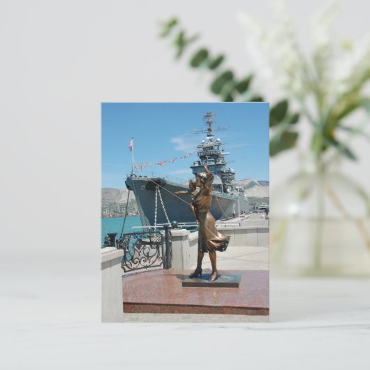 船乗りの妻たちの記念碑 ポストカード (スタンド正面)