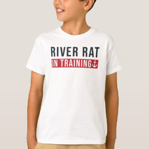 船乗りの子どものシャツを鍛えるネズミ Tシャツ