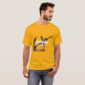 船乗りの強い男といかり Tシャツ (正面フル)