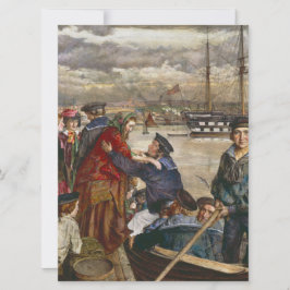 船乗りの恋人と妻 カード