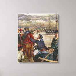 船乗りの恋人と妻(ジョン・リー) キャンバスプリント