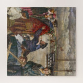 船乗りの恋人と妻(ジョン・リー) ジグソーパズル (横)