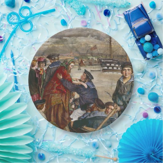 船乗りの恋人と妻(ジョン・リー) ペーパープレート (パーティー)