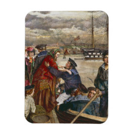 船乗りの恋人と妻 マグネット