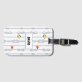 船乗りの結び目 ラゲッジタグ (正面横)