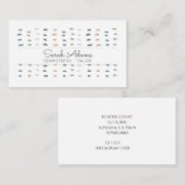 船乗り仕立て 名刺 (正面/裏面)