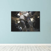 船乗り学の船乗り手続 キャンバスプリント (インサイチュ (ウッドフロア))