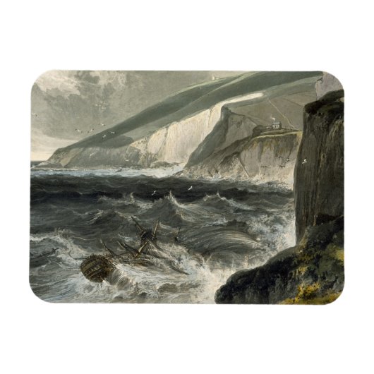 船乗り小屋から海老の近のまわりにく素晴らし マグネット (横)