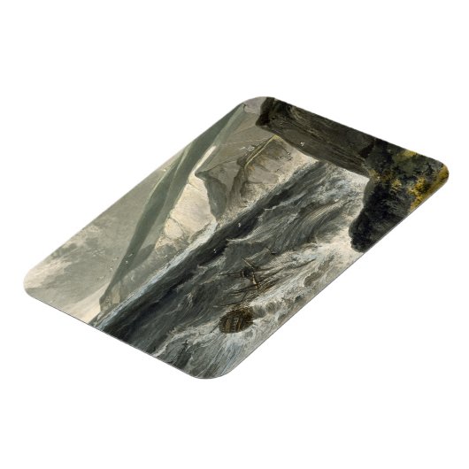 船乗り小屋から海老の近のまわりにく素晴らし マグネット (左側)