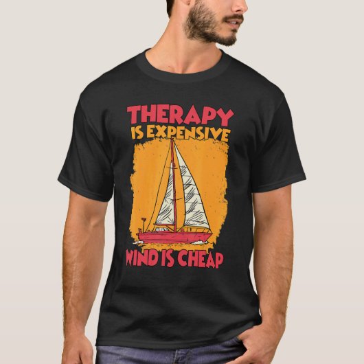 船乗り帆走針のための船員帆走旅行 Tシャツ (正面)