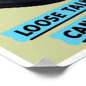 船乗り用心 – のんびりと話すと命がかかる ポスター (角)