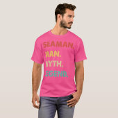船乗り男の神話と伝説 Tシャツ (正面フル)