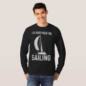 船乗り船乗り船乗り船長 Tシャツ (正面フル)