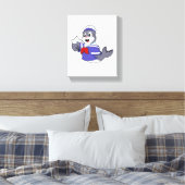 船乗り船員としての封印 キャンバスプリント (インサイチュ (寝室))