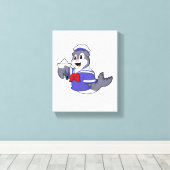 船乗り船員としての封印 キャンバスプリント (インサイチュ (ウッドフロア))