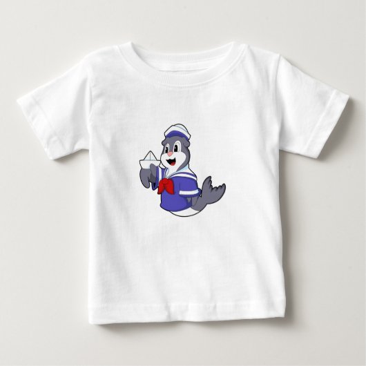 船乗り船員としての封印 ベビーTシャツ (正面)