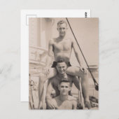 船乗り3 ポストカード (正面/裏面)