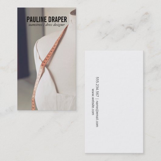 船乗り |テーラー 名刺 (正面/裏面)