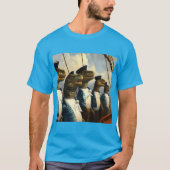 船乗りTレックス Tシャツ (正面)