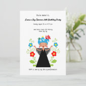 船付きファドウィメンシンガー誕生日パーティー 招待状 (スタンド正面)