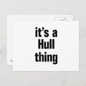 船体 ポストカード (正面/裏面)