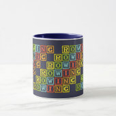 船便カラフル海軍 マグカップ (中央)