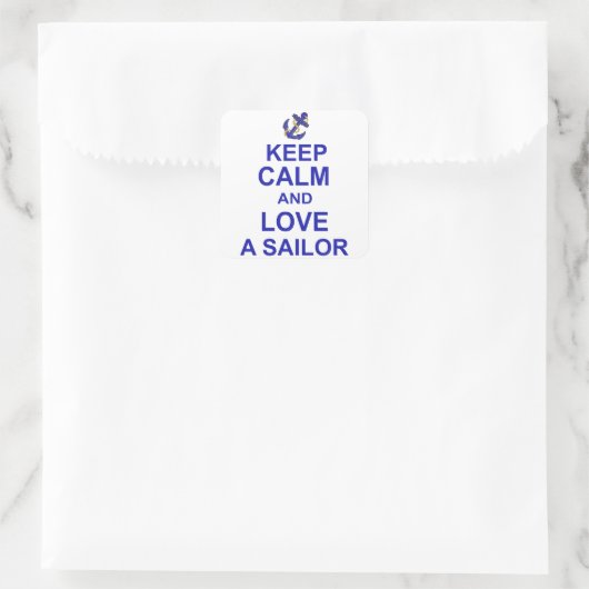 船保乗り好き スクエアシール (バッグ)