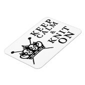 船保工品の静かなニット マグネット (左側)