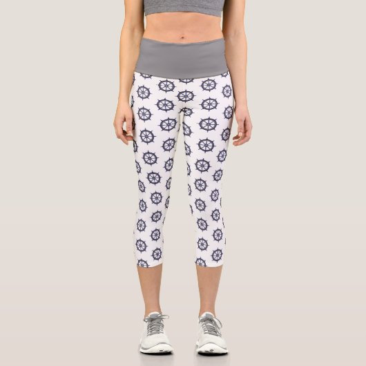 船内陸海軍航海の船長船員 カプリレギンス (正面)