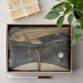 船初期のの切り離し絵画の人魚 薄葉紙 (ギフト)