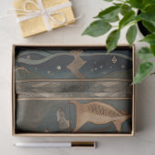 船初期のの切り離し絵画の人魚 薄葉紙 (ギフト)