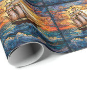 船包み紙 ラッピングペーパー (ロールコーナー)