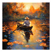 船印象派の人 フォトプリント            (正面)