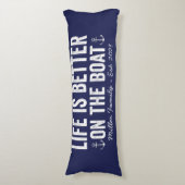 船名の方が生活が良い |海軍 ボディピロー (正面縦)