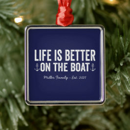 船名は命より貴し |ネイビー メタルオーナメント
