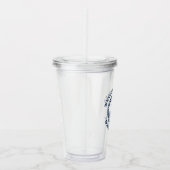 船名カスタムはいかりとロープで歓迎 アクリルタンブラー (右)