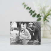 船員による1913年の洗濯 ポストカード (スタンド正面)