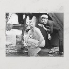 船員による1913年の洗濯 ポストカード