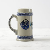 船員のためのビールステインを航海するために生まれて下さい ビールジョッキ (左)
