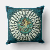 船員のコンパスの屋外の枕II クッション (裏面)