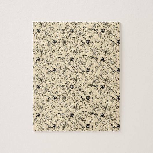 船員のジェリーパターン ジグソーパズル (縦)