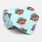 船員のソックス猿のタイ ネクタイ (ロール)