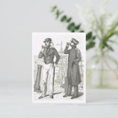 船員のユニフォームの19世紀 ポストカード (スタンド正面)