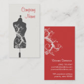 船員の仕立てマネキン 名刺 (正面/裏面)