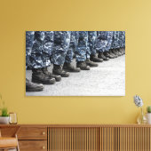 船員の低い断面図 キャンバスプリント (インサイチュ (リビング))