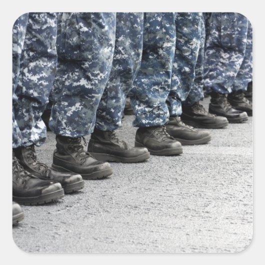 船員の低い断面図 スクエアシール (正面)